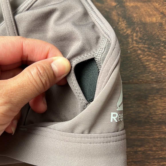 Reebok Sheer Caged Sports Bra - Picture 5 of 8
